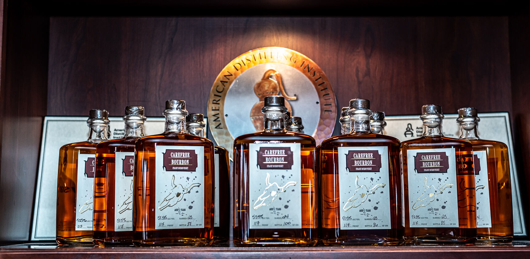 Carefree Spirits Distillery bourbon